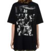 Camiseta de manga corta Caravaggio Square «Black White»