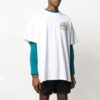 Camiseta de manga corta con cinta de flechas diagonales