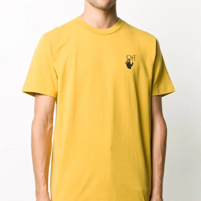 Camiseta de manga corta con cuello redondo y logotipo para hombre FW20 Arrows