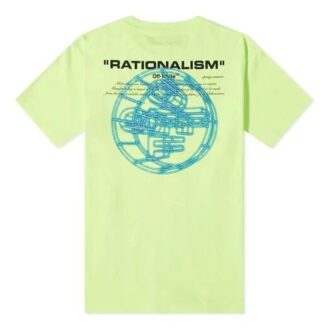 Camiseta de manga corta con estampado 3D Rationalism de la colección primavera-verano 2020 en color fluorescente Camiseta de manga corta con estampado 3D Rationalism de la colección primavera-verano 2020 en color fluorescente