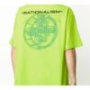 Camiseta de manga corta con estampado 3D Rationalism de la colección primavera-verano 2020 en color fluorescente