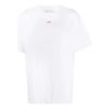 Camiseta de manga corta con estampado de flechas en blanco