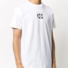 Camiseta de manga corta con estampado de flechas en blanco