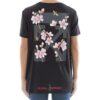 Camiseta de manga corta con estampado de flechas y flores de cerezo en blanco roto de Off-White