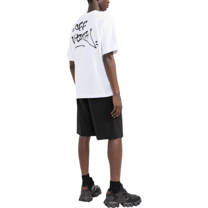 Camiseta de manga corta con estampado del logotipo «Blanca»
