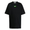 Camiseta de manga corta con estampado del logotipo «Negro»
