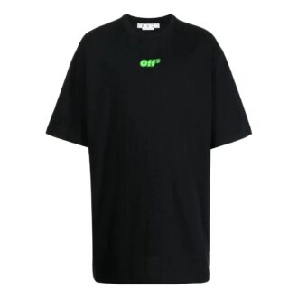 Camiseta de manga corta con estampado del logotipo «Negro» Camiseta de manga corta con estampado del logotipo «Negro»