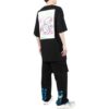 Camiseta de manga corta con estampado del logotipo «Negro»