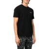 Camiseta de manga corta con estampado en la espalda Off-White para hombre, colección primavera-verano 2022, color negro