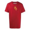 Camiseta de manga corta con estampado grande del logotipo de Pascal en rojo