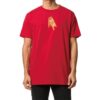 Camiseta de manga corta con estampado grande del logotipo de Pascal en rojo