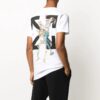 Camiseta de manga corta con estampado Pascal, color blanco