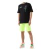 Camiseta de manga corta con estampado SS21, color negro