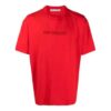 Camiseta de manga corta con estampado SS21, color rojo