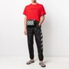 Camiseta de manga corta con estampado SS21, color rojo