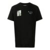 Camiseta de manga corta con estampado «The Kiss» en negro
