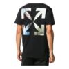 Camiseta de manga corta con estampado «The Kiss» en negro
