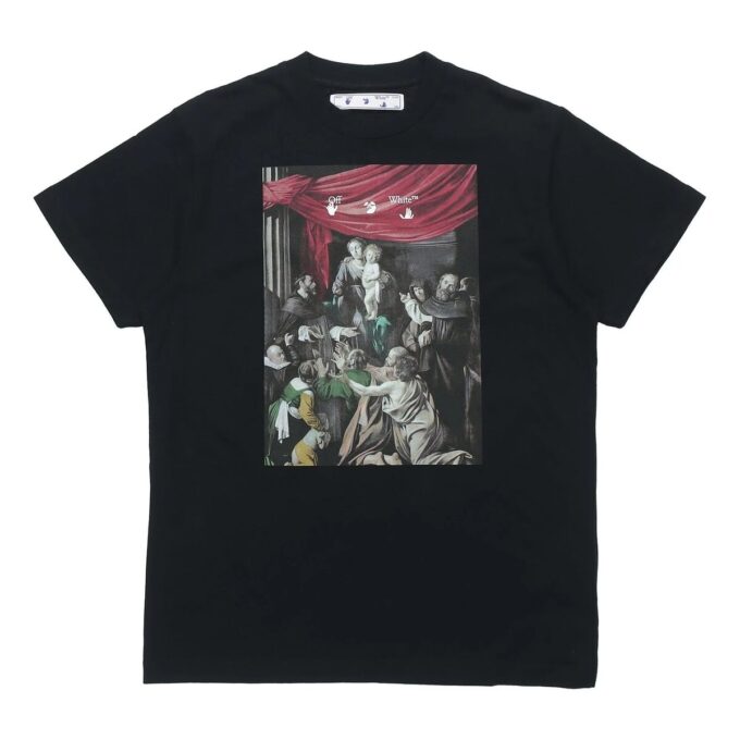 Camiseta de manga corta con flechas de Caravaggio