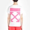 Camiseta de manga corta con gafas Bart blancas de Virgil Abloh para hombre