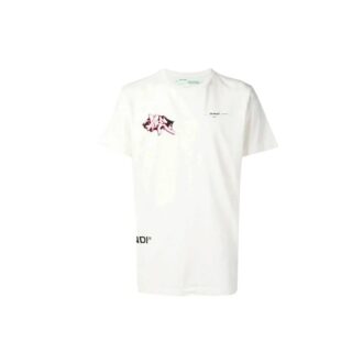 Camiseta de manga corta con logotipo para hombre, corte normal