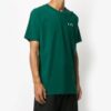 Camiseta de manga corta con mini logotipo verde