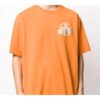 Camiseta de manga corta con parche de correa de goma Bronzing Arrow de Off-White para hombre