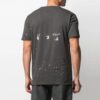 Camiseta de manga corta con salpicaduras de pintura vintage «Magnet White»