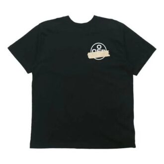 Camiseta de manga corta con Tape Arrow «Negro»