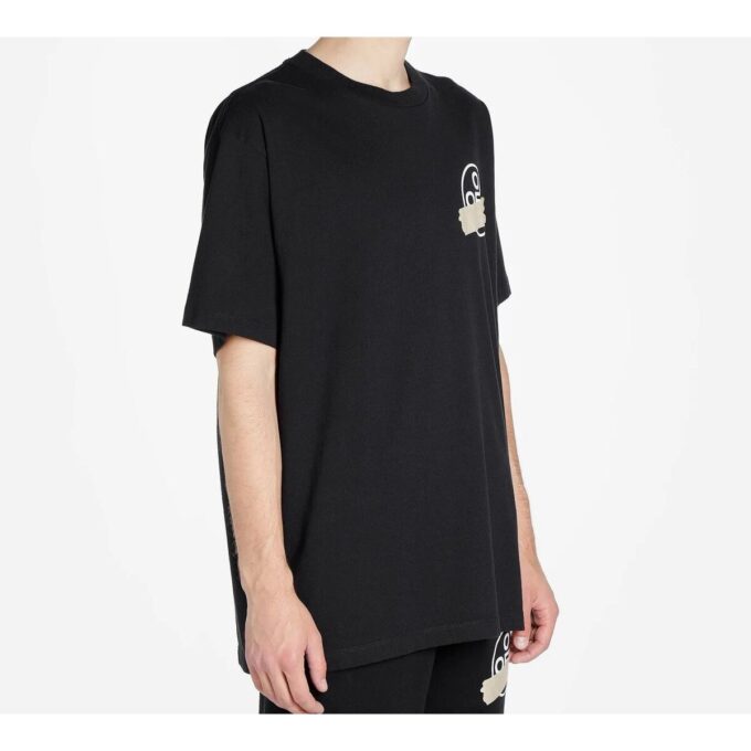Camiseta de manga corta con Tape Arrow «Negro»