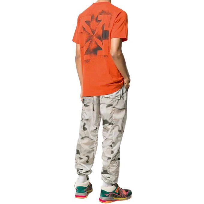 Camiseta de manga corta estampada Off-White para hombre en Pantalones Cortos