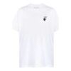 Camiseta de manga corta FW20 con esqueleto humano y flecha para hombre, color blanco