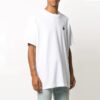 Camiseta de manga corta FW20 con esqueleto humano y flecha para hombre, color blanco
