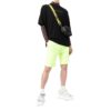 Camiseta de manga corta holgada con estampado de flechas y letras Off-White para hombre, colección Otoño-Invierno 2021, color negro