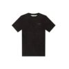 Patrón clásico minimalista de manga corta negra