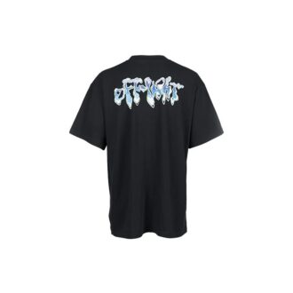 Camiseta de manga corta Liquid Over de los 90 «Negro/Azul» Camiseta de manga corta Liquid Over de los 90 «Negro/Azul»