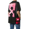 Back Arrow, camiseta de manga corta grande, negra