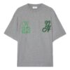 Camiseta de manga corta Off-White 23 Varsity Skate «Melange Grey»