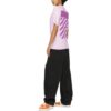 Camiseta de manga corta Off-White con estampado diagonal «Light Pink»