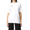 Camiseta de manga corta Off-White con estampado floral en la espalda, color blanco