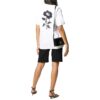 Camiseta de manga corta Off-White con estampado floral en la espalda, color blanco