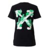Camiseta de manga corta Off-White con logotipo de flechas en coral