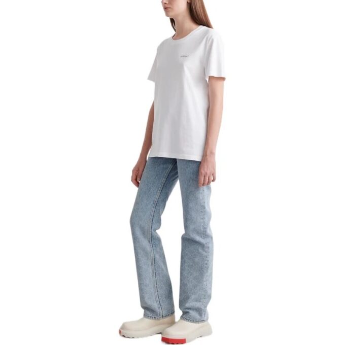 Camiseta de manga corta Off-White Floral Arrow «White»