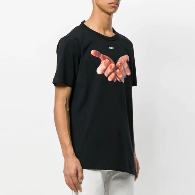 Camiseta de manga corta Off-White para hombre C/O VIRGIL ABLOH en negro