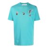 Camiseta de manga corta Off-White x MLB Miami Marlins «Lake Blue»