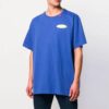 Camiseta de manga corta oversize Arrows de la colección SS19 «Azul neón verde»