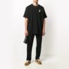 Camiseta de manga corta oversize con estampado de flechas