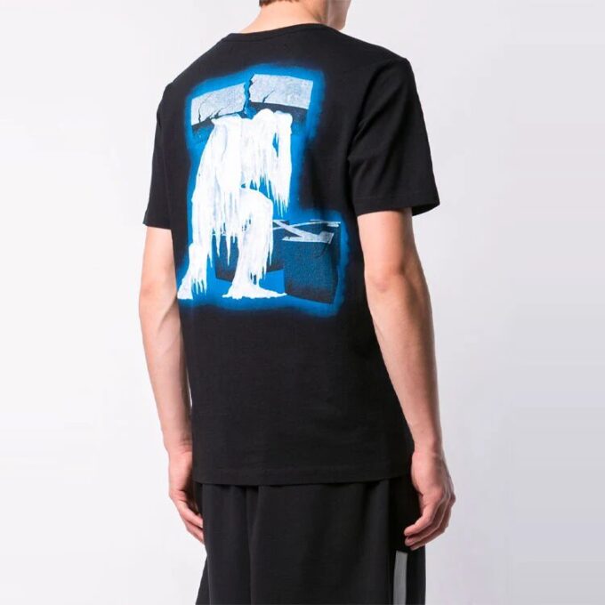 Camiseta de manga corta para hombre Ice Man, corte normal en Pantalones Cortos