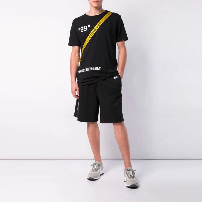 Camiseta de manga corta para hombre Ice Man, corte normal en Pantalones Cortos
