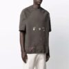 Camiseta de manga corta para hombre Off-White, colección primavera-verano 2021, versión estándar, color gris