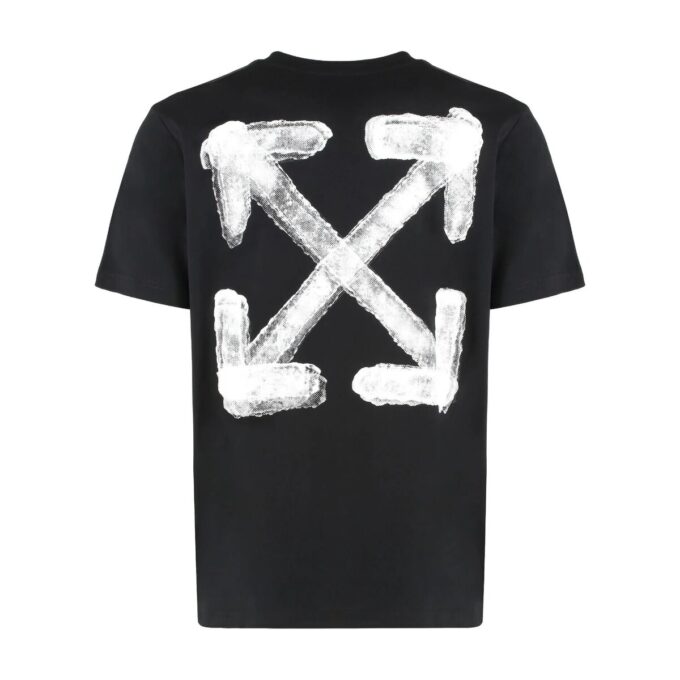 Camiseta de manga corta Spary Arrow Slim «Negro»